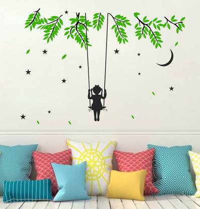 Littlebuds 120 cm Abstract Removable Sticker