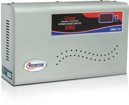 Microtek EM4110 For AC upto 1.5 Ton (110 V – 300V) Voltage Stabilizer