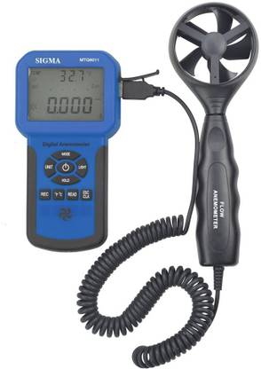 SIGMA Digital Anemometer 8011 with CFM/CMM Digital  Anemometer