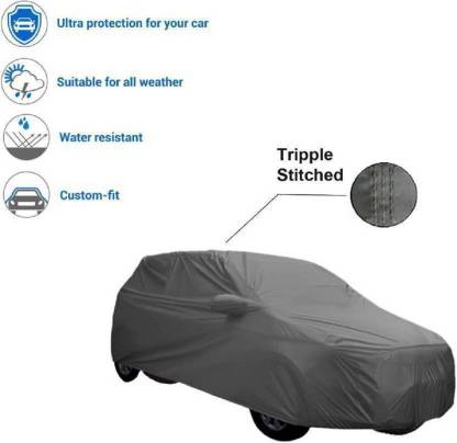 VK India Car Cover For Skoda Yeti (With Mirror Pockets)