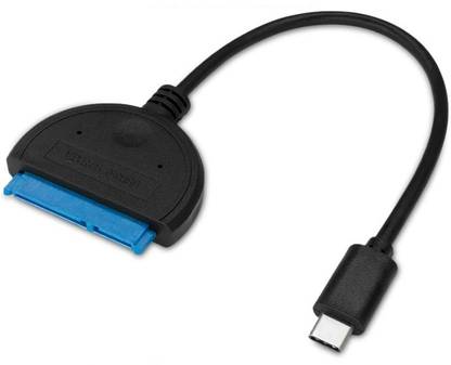 RETRACK USB Type C Cable 0.3 m SATA Adapter Cable Drive Connector Cable for 2.5inch 3.5inch SATA SSD HDD