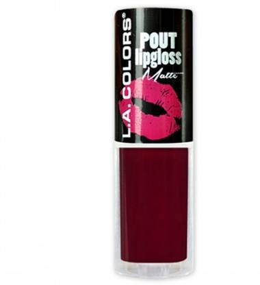 L.A. COLORS Pout Matte Lipgloss - Scrumptious