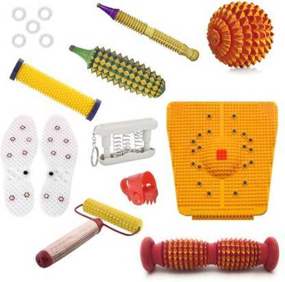 NP NAVEEN PLASTIC K-619 Acupressure Mat With Magnets For Stress And Pain Relief Massager