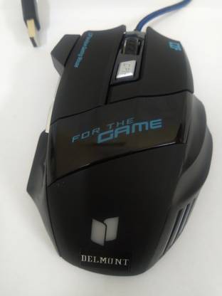 DELMONT CZF Wired Ambidextrous Optical  Gaming Mouse
