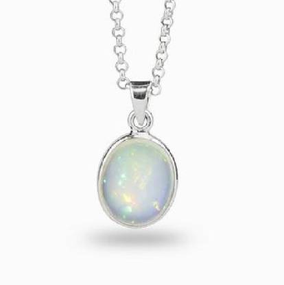 CEYLONMINE Opal pendant Stone Pendant Certified opal Pendant For Unisex BY ceylonmine Silver Opal Sterling Silver