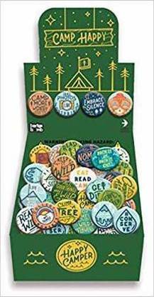 Camp Happy Badge Box: LoveLit Button Assortment