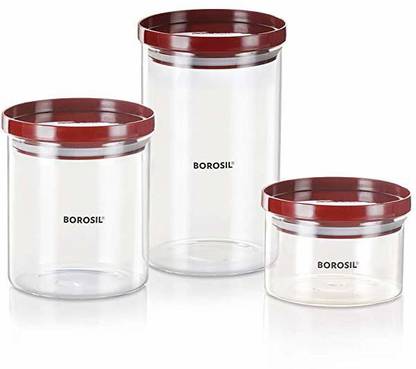 BOROSIL Glass Grocery Container  - 1800 ml