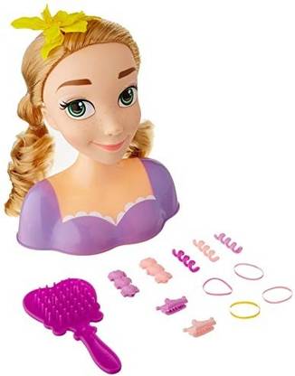 DISNEY PRINCESS Rapunzel Styling Head Doll