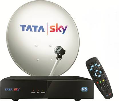 Tata Sky HD Box With Semi Annual Kannada Super HD Pack