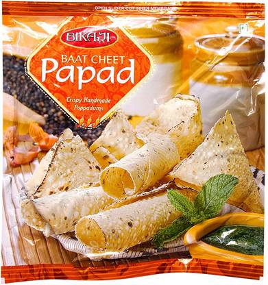 Bikaji BAAT CHEET PAPAD 400G
