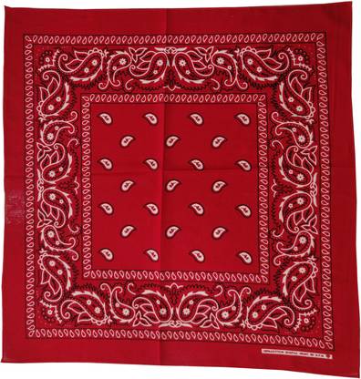 HIRA Bandana ["Red"] Handkerchief