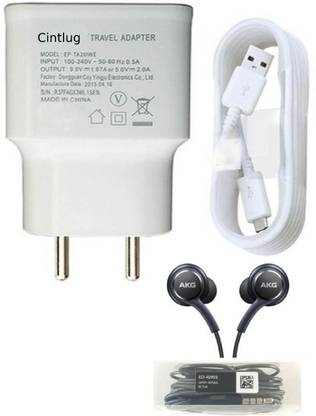 Cintlug Wall Charger Accessory Combo for Samsung A5 Galaxy A6 Samsung Galaxy A6+ Samsung Galaxy A7 Samsung Galaxy A8 Samsung Galaxy A8+ Samsung Galaxy A9 Samsung Galaxy A9 Pro Samsung Galaxy M10 Samsung Galaxy Samsung Galaxy C7 Pro Samsung Galaxy C5 Pro Samsung Galaxy C8 Samsung Galaxy J2 Samsung Galaxy J3 Samsung Galaxy J3 Emerge Samsung Galaxy J5 Samsung Galaxy J5 Prime Samsung Galaxy J7 Samsung Galaxy J7+ Samsung Galaxy J7 Max Samsung Galaxy J7 Pro Samsung Galaxy J7 Nxt Samsung Galaxy J7 V Samsung Galaxy J7 Sky Pro Samsung Galaxy J2 Pro Samsung Galaxy J4 Samsung Galaxy J6 Samsung Galaxy J7 Duo Samsung Galaxy J7 Prime 2 Samsung Galaxy J8 Samsung Galaxy On5 Samsung Galaxy On5 Pro Samsung Galaxy On5 Samsung Galaxy On7 Samsung Galaxy On7 Pro Samsung Galaxy On7 Samsung Galaxy On8 Samsung Galaxy On Nxt Samsung Galaxy On Max