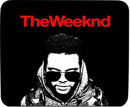 Bigmegamart The Weeknd Mouse Pad, Speed-Type Precision Gaming Mouse Pad, Non Slip Base Mousepad