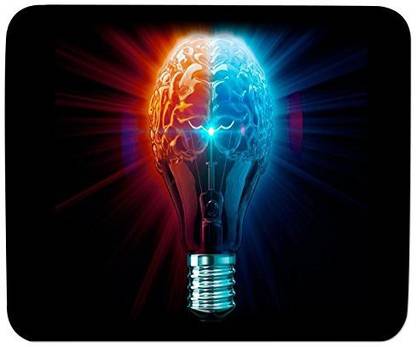 Bigmegamart Abstract Mind Non Slip Base Mousepad