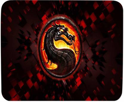 Bigmegamart Red Dragon Mouse Pad, Speed-Type Precision Gaming Mouse Pad, Non Slip Base Mousepad