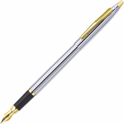 PIERRE CARDIN Kriss White Gold Fountain Pen