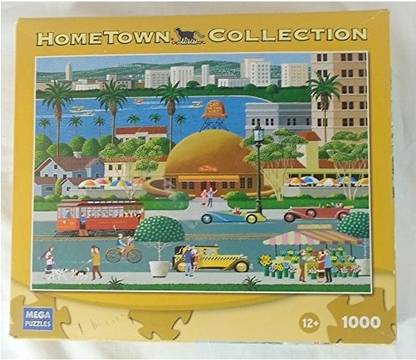 Mega Puzzles Hometown Collection 1000 Piece Jigsaw Puzzle - Brown Derby