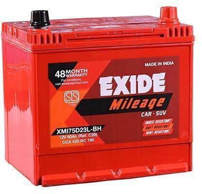 EXIDE EXD8821 60 Ah Battery for Car