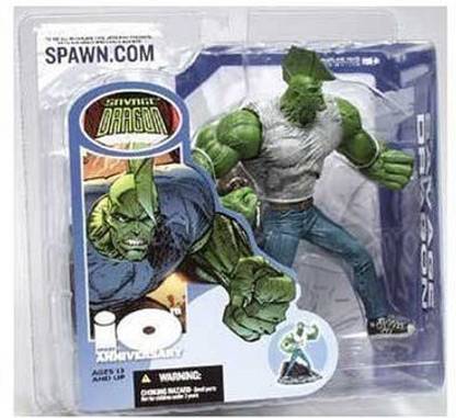 Spawn McFarlane Toys 10th Anniversary Image Action Figure Savage Dragon