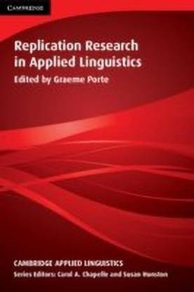 Replication Research in Applied Linguistics