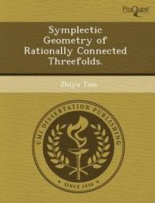Symplectic Geometry of Rationally Connected Threefolds
