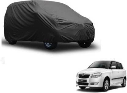 VK India Car Cover For Skoda Fabia (With Mirror Pockets)