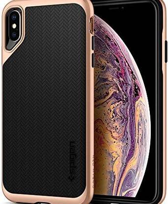 Spigen Back Cover for Iphone Xs Max Neo Hybrid Cover/Case - Blush Gold