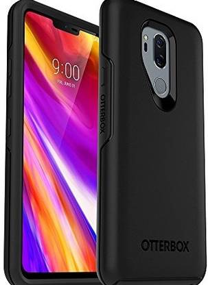 OtterBox Back Cover for Symmetry Series Hybrid Case For Lg G7 Thinq Smartphone - Black