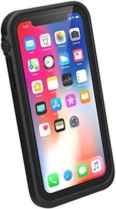 CATALYST Back Cover for Iphone X Water Proof Case Stealth Black Catiphoxblk