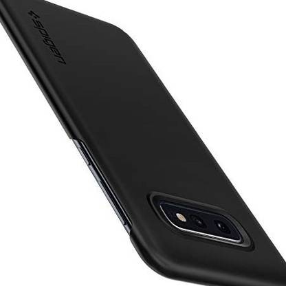Spigen Back Cover for Samsung Galaxy S10E Thin Fit Cover/Case (Black)