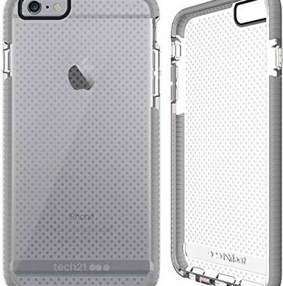 Tech 21 Back Cover for Evo Mesh Case For Iphone 6 Plus And Iphone 6S Plus - Clear/Gray