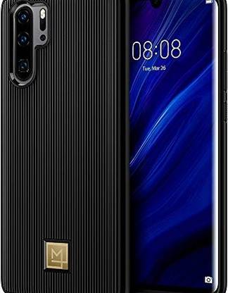Spigen Back Cover for Huawei P30 Pro La Manon Classy Cover/Case - Black