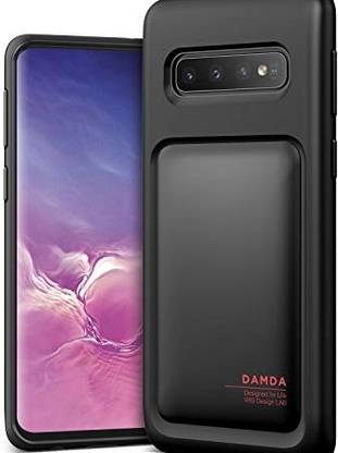VRS Design Back Cover for Samsung Galaxy S10 Damda High Pro Shield Cover/Case - Matt Black
