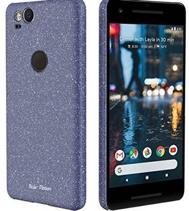 Bear Motion Back Cover for Slim Case For Google Pixel 2 Case - Premium Back Cover For Google Pixel 2 - (Blue)