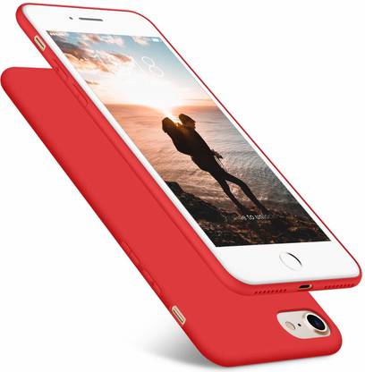 VONZEE Back Cover for Apple iPhone 6 & Apple iPhone 6S Liquid Silicone Phone Case With Round Cut