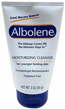 Albolene Moisturizing Cleanser Travel Size Squeeze Tube Face Wash