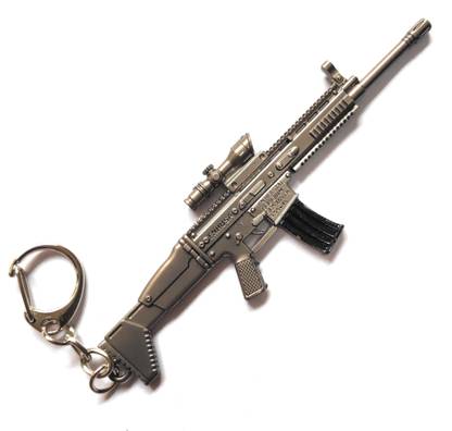 Swag Brother PUBG Sniper Scar L Gun Key Chain