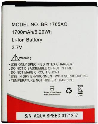 The original Mobile Battery For  Intex Aqua Speed