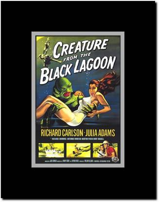 Creature from the Black Lagoon Framed 3D Poster