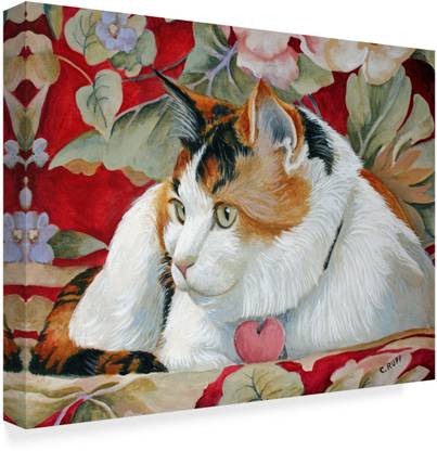 Callie the Calico Cat Canvas Art