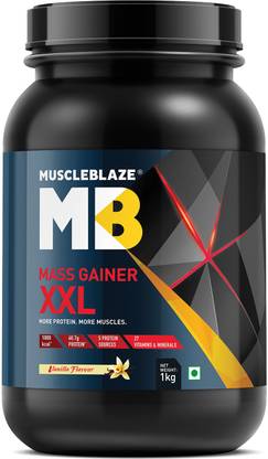 MUSCLEBLAZE Mass Gainer XXL Weight Gainers/Mass Gainers