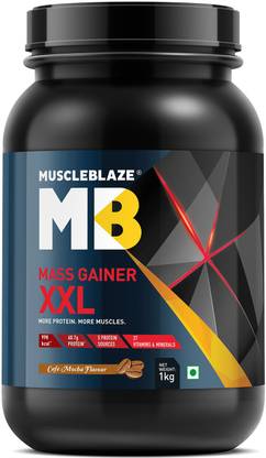 MUSCLEBLAZE Mass Gainer XXL Weight Gainers/Mass Gainers