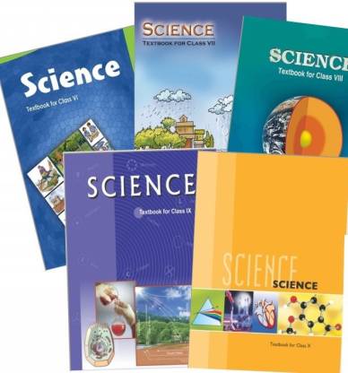 NCERT Science Books Set Class 6 To 10 (English Medium - Binded Books)
