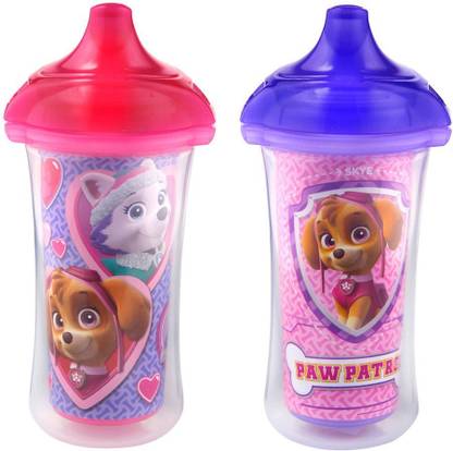 MUNCHKIN Click Lock Insulated Hard Spout Sippy Cup - Paw Patrol 2 pack
