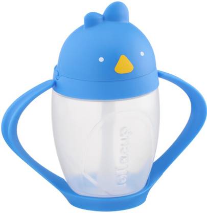 Lollacup Lollaland Brave Blue Innovative Straw Sippy Cup