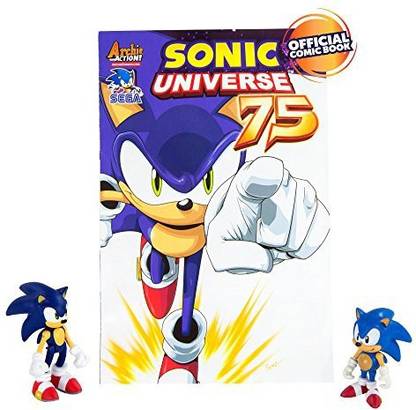 Tomy Sonic Collector Series 2 Figure Pack with Comic Classic Sonic Modern Sonic