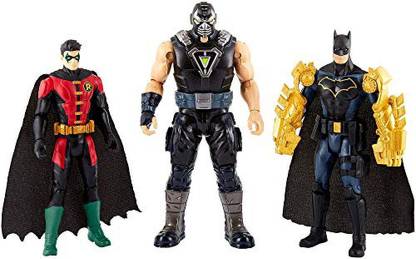 BATMAN Missions Robin Vs. Bane Figures 3 Pack