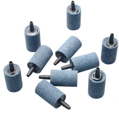 Petzlifeworld 10 PCS Cylinder 1.2 Bubble Diffuser Aquarium Air Stone