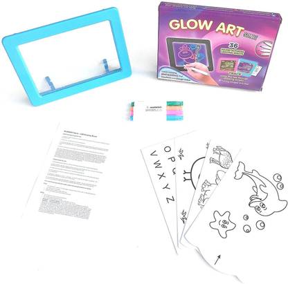 Sirius Toys Glow Art Sonic Neon Effect Drawing Board