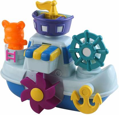 Silverlit Tug Boat, Multicolor Bath Toy